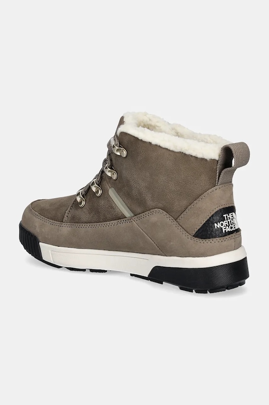 Женские зимние ботинки The North Face Sierra из нубука водонепроницаемые, серый — фото 3