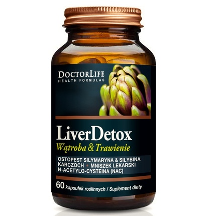 

Детоксикация печени Защита печени Пищевая добавка 60 капсул Doctor Life
