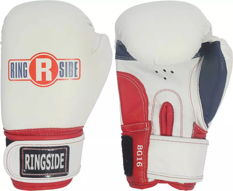 

Тренировочные перчатки Ringside Youth Pro-Style, белый