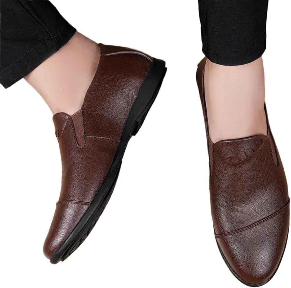 Мокасины кожаные JSEIAJB Genuine Leather, Picture Color NSUQOA