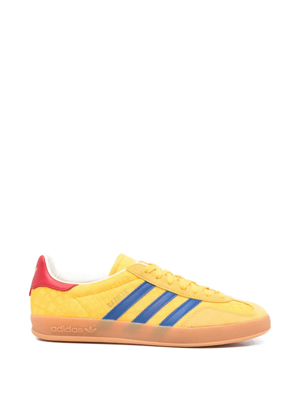 

Полосатые кроссовки Gazelle Indoor Adidas, желтый