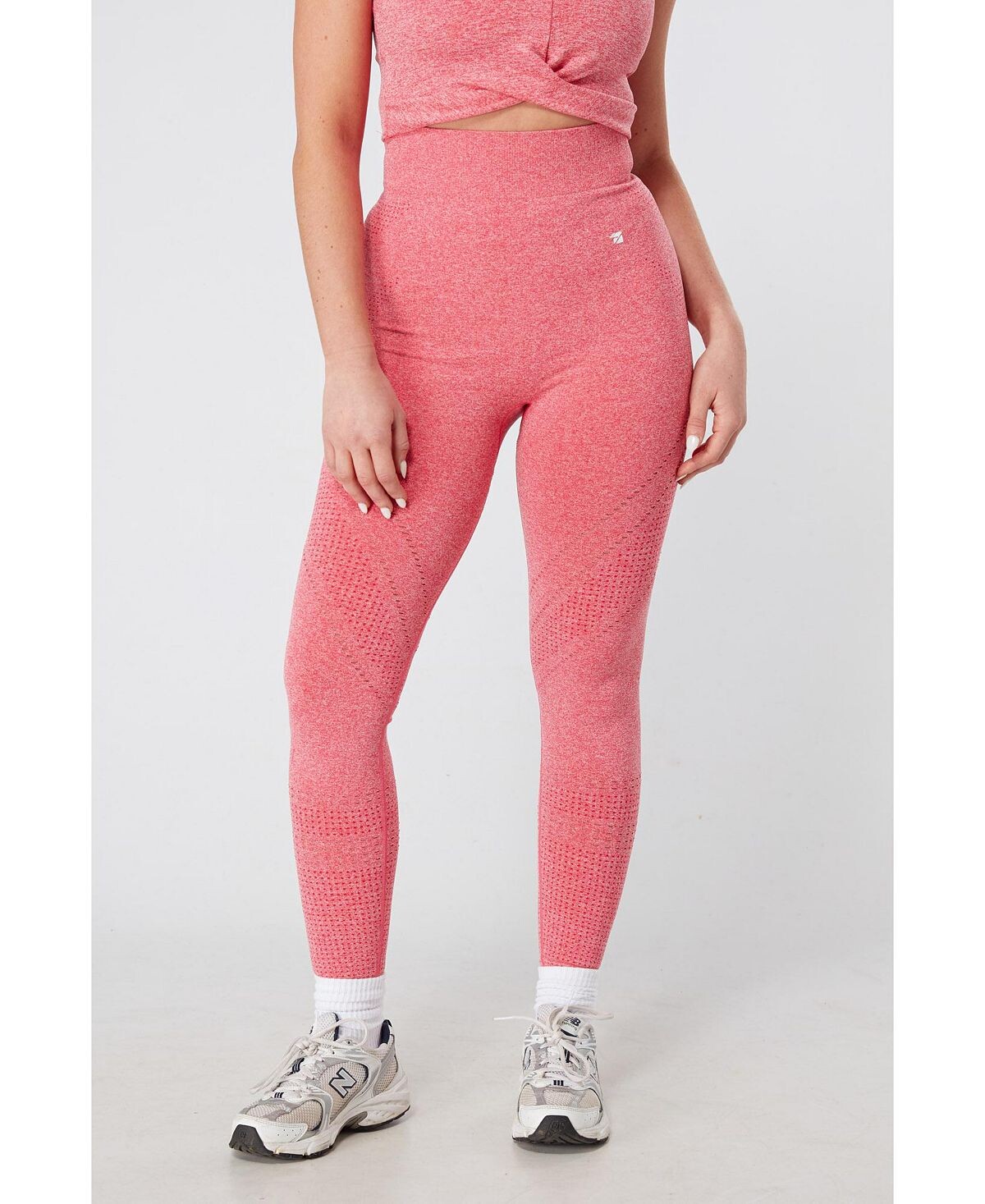 

Женские бесшовные леггинсы Marl с лазерной резкой Twill Active
