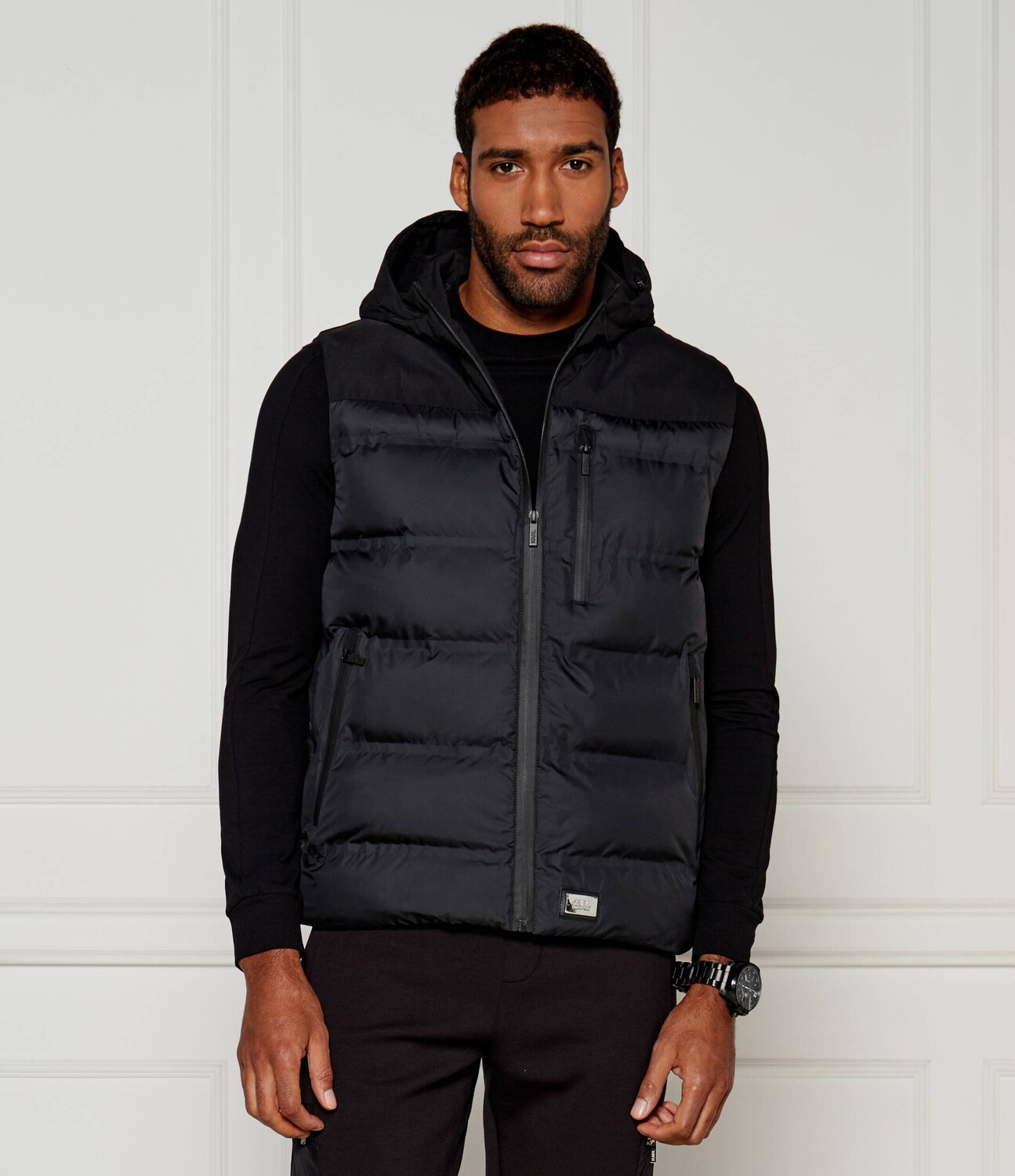 

Куртка Karl Lagerfeld Regular Fit, черный