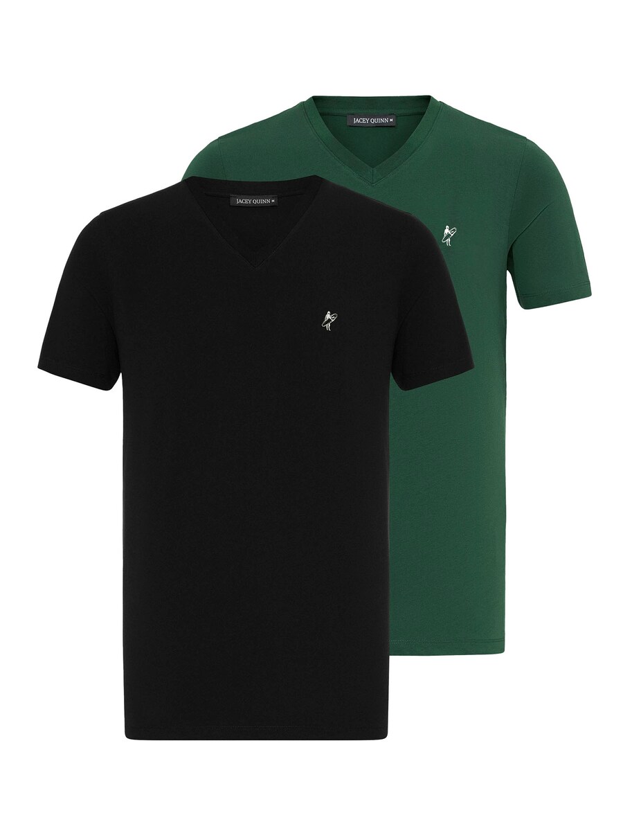 

Рубашка Jacey Quinn, цвет Dark green/Black
