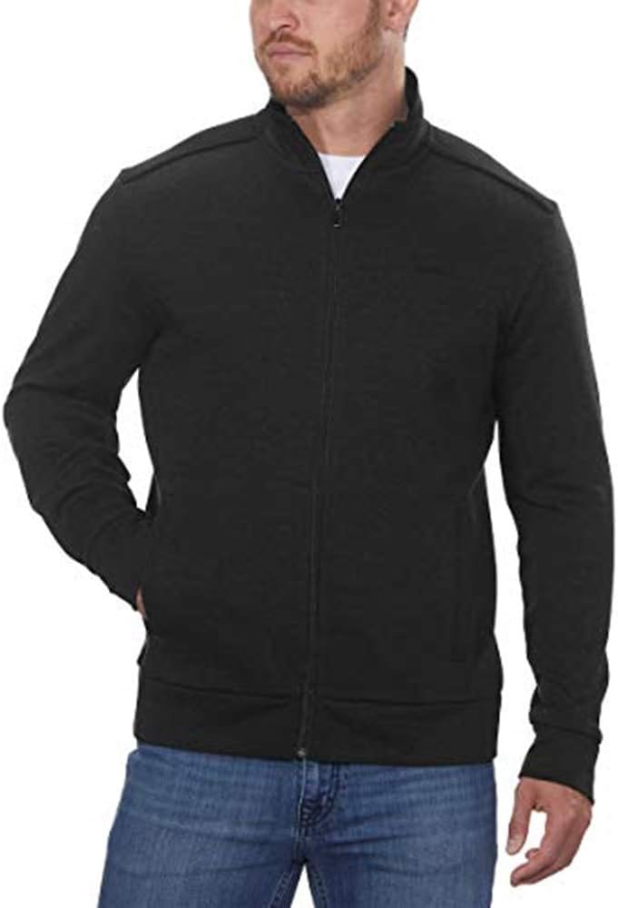 

Мужская флисовая кофта Calvin Klein с застежкой-молнией, Black