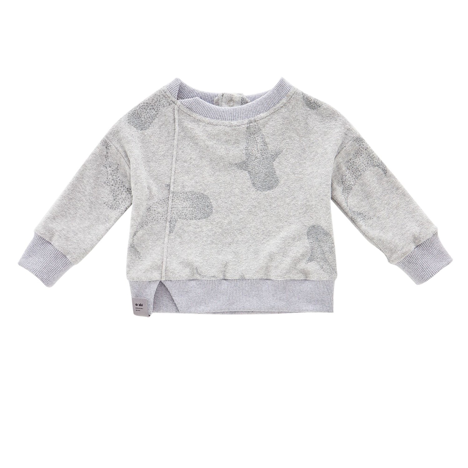 

Толстовка Baby Terry Omamimini, цвет Heather Grey