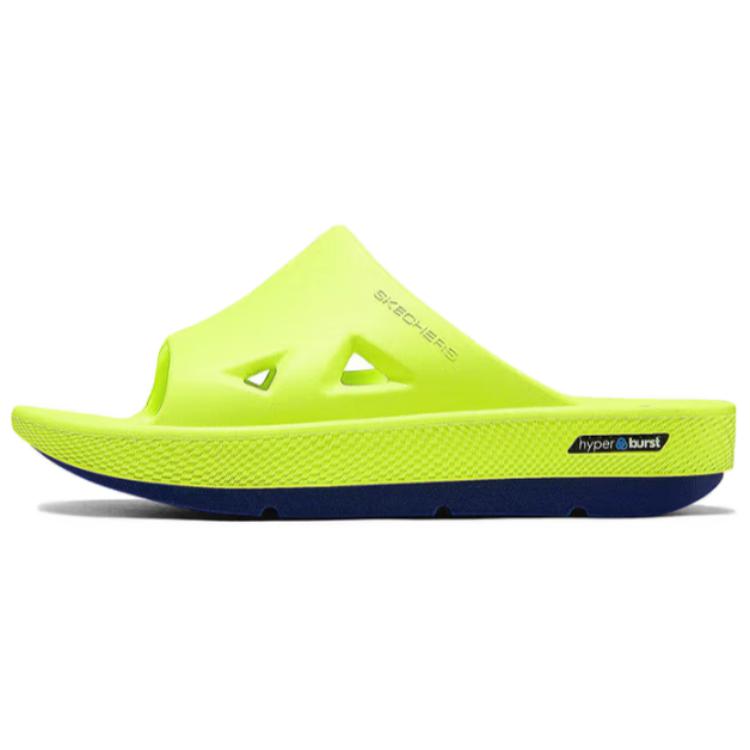 

Skechers Тапочки-слайды GO RECOVER из износостойкого материала, мужские, неоново-зеленые