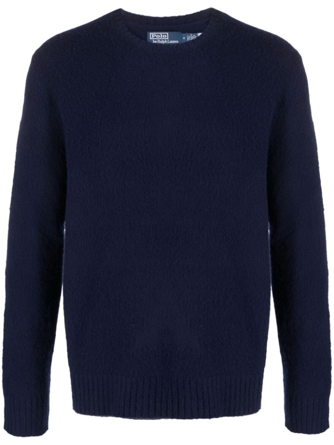 

Polo Ralph Lauren фактурный джемпер с круглым вырезом, синий