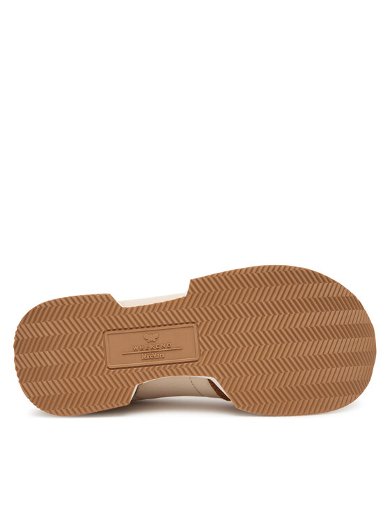 Кроссовки Zambra 2525766014650 Weekend Max Mara, бежевый — фото 4