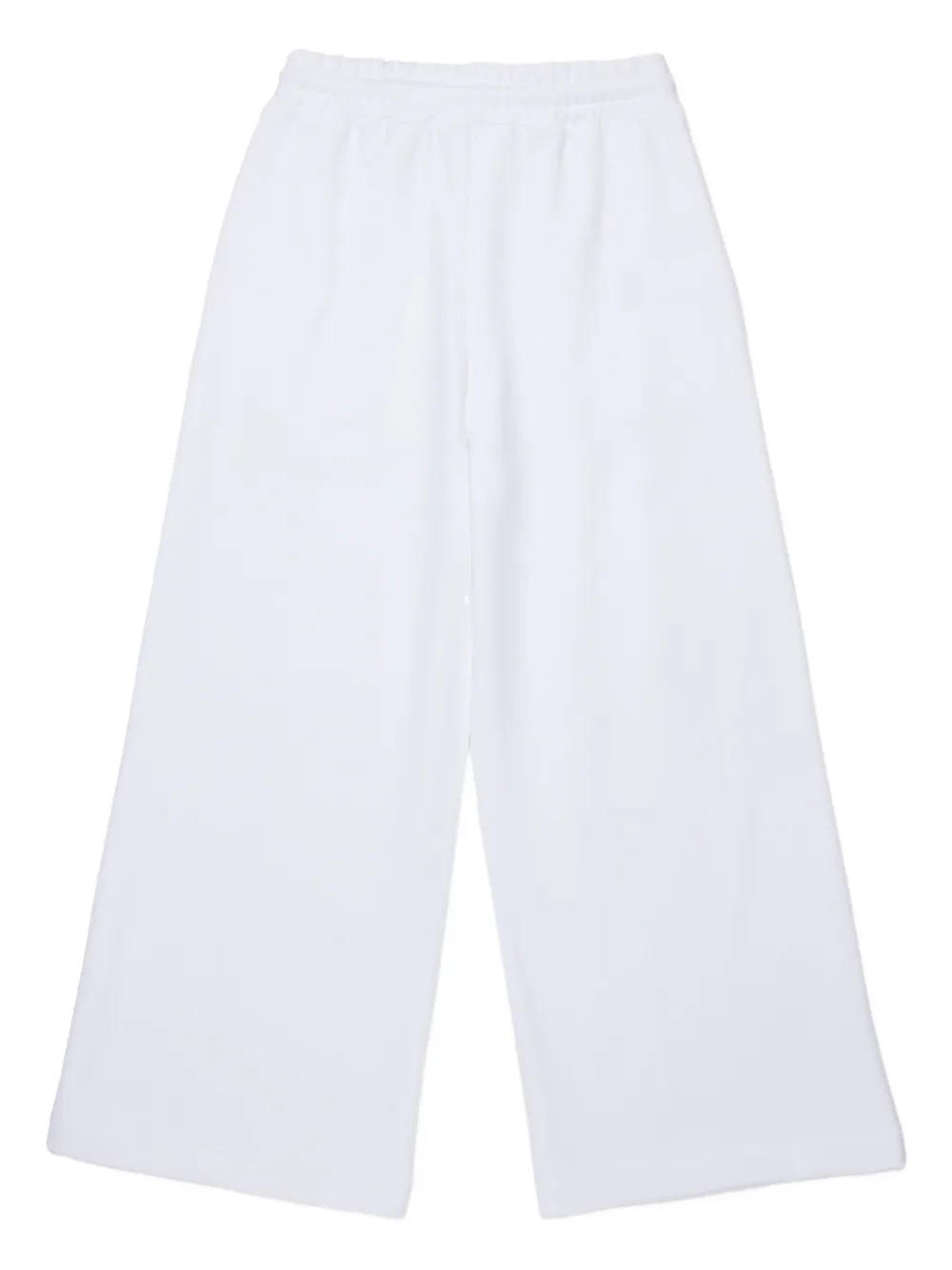 Спортивные брюки с кулиской и логотипом Marni Kids, белый — фото 2