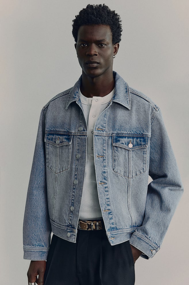 

Джинсовая куртка H&M, синий