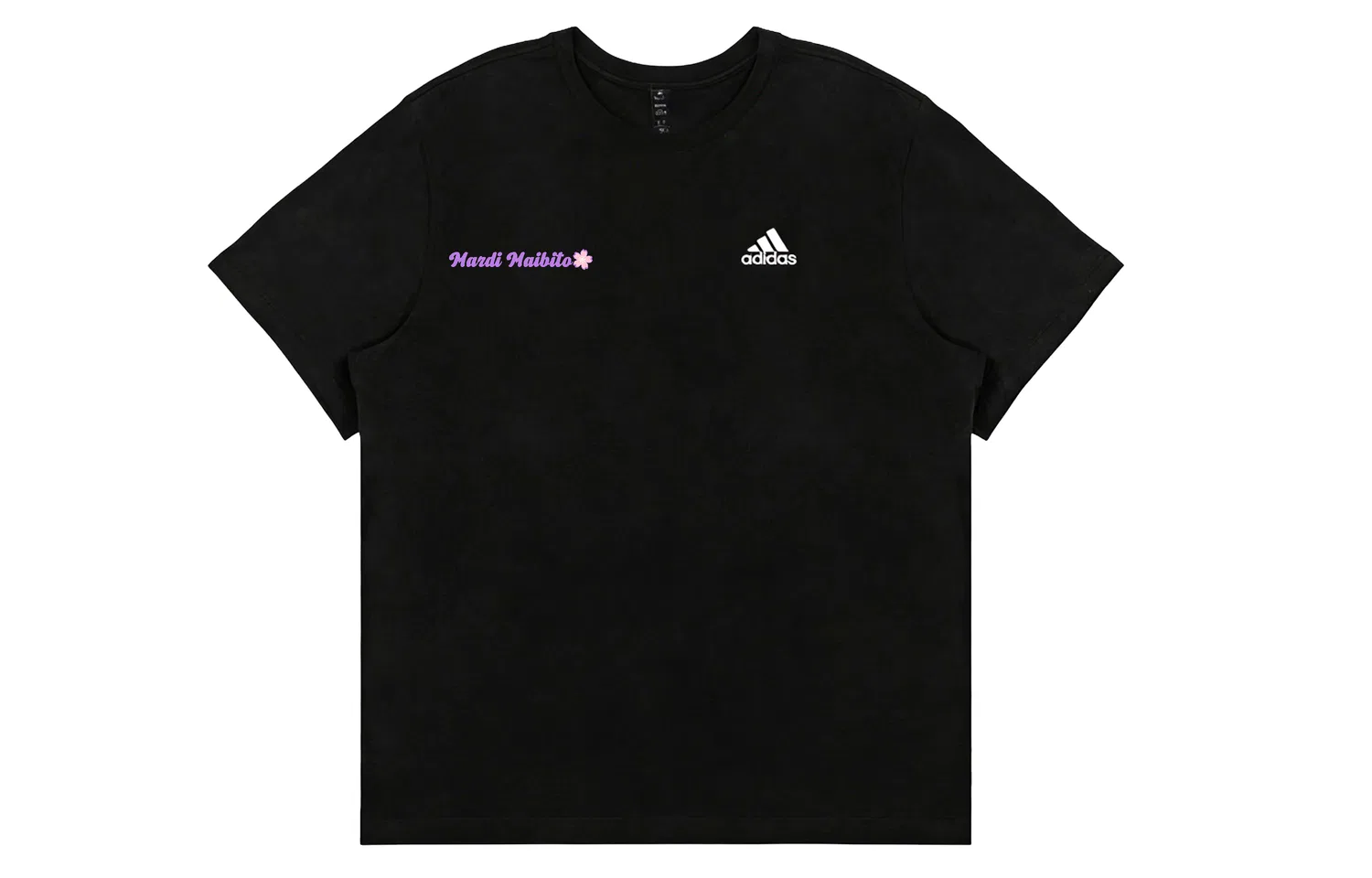 Футболка Adidas MUST HAVES с принтом черная — фото 4