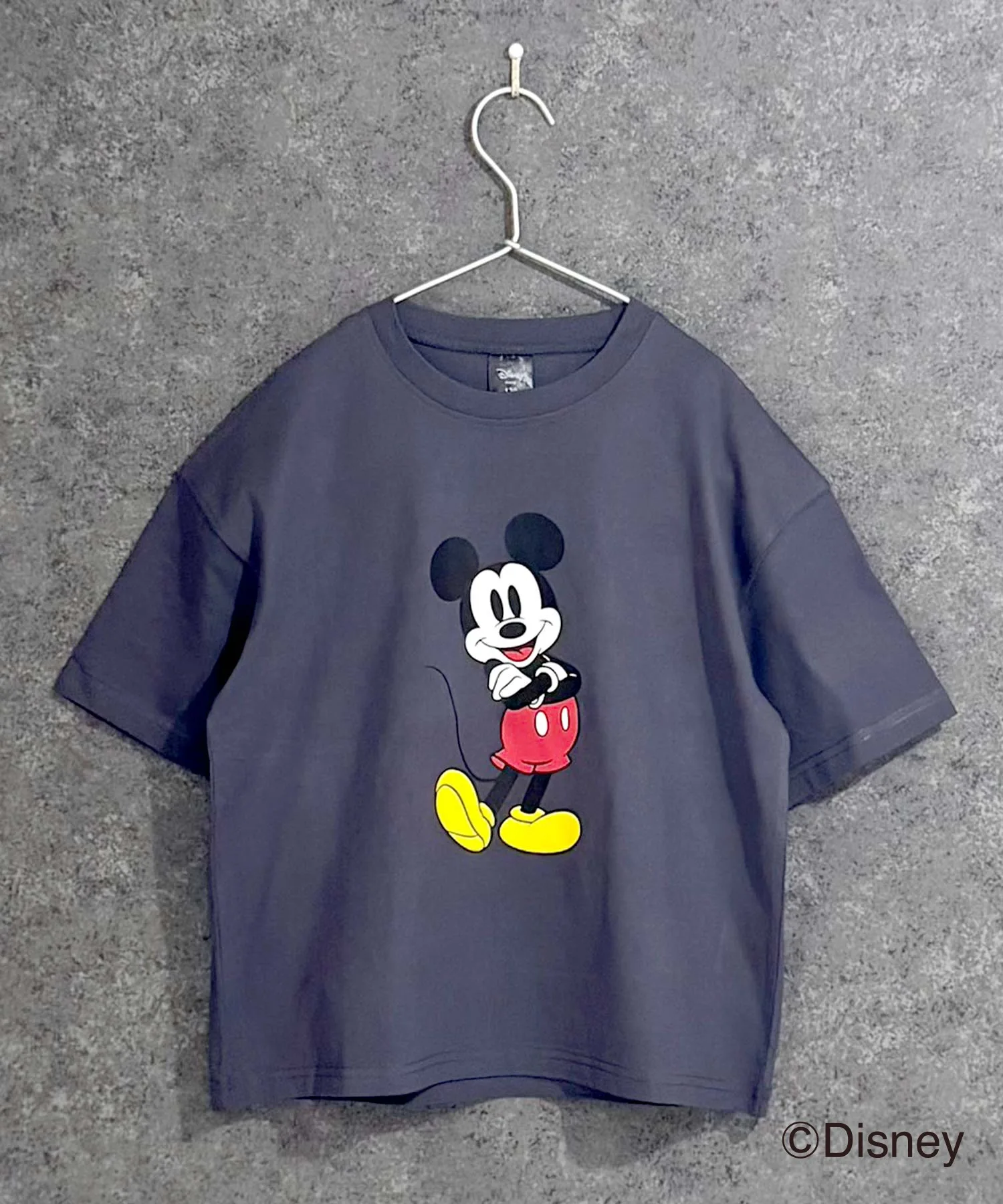 Детская футболка Mickey Mouse с принтом Disney серая — фото 4