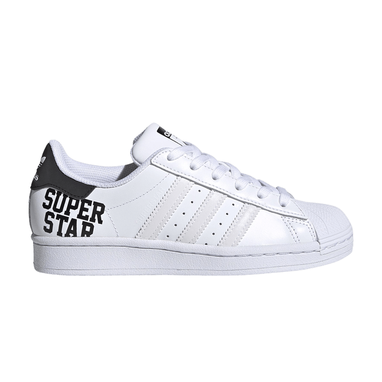 

Кроссовки adidas Superstar J 'Varsity Pack - White Black', белый