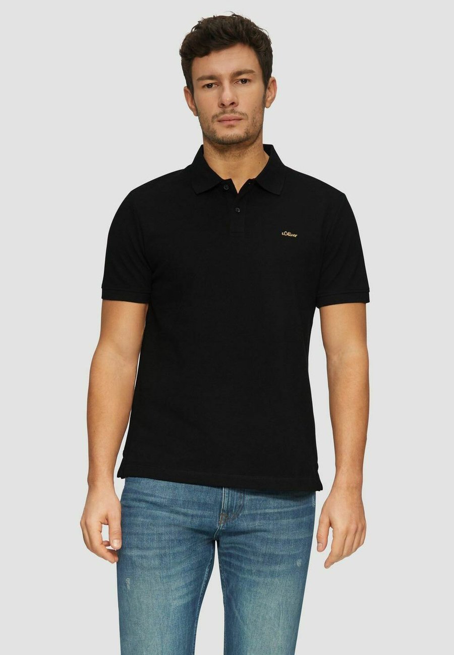 

Поло s.Oliver Polo shirt, Schwarz/Black, Черный, Поло s.Oliver Polo shirt, Schwarz/Black