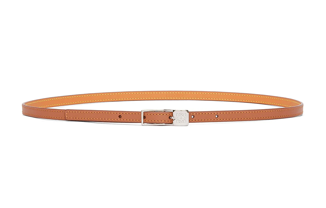 

LOEWE Кожаный женский ремень коричневый, Brown