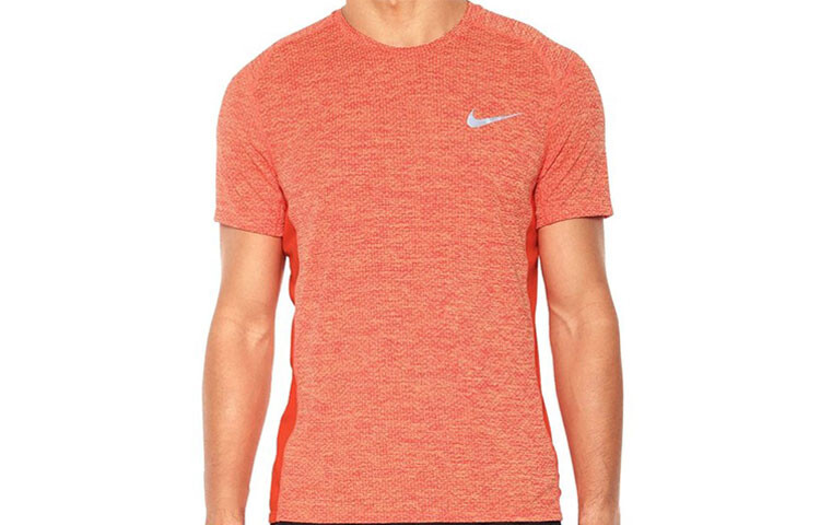 

Футболка мужская оранжевая Nike, оранжевый
