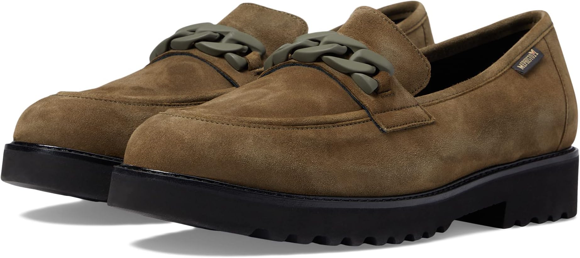 Лоферы Mephisto Salka, цвет Loden Premium Suede