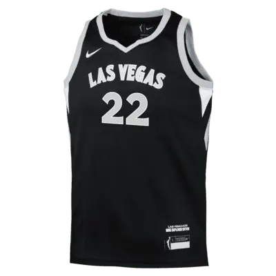 Джерси Nike A'ja Wilson Las Vegas Aces 2024 Explorer Edition, черный