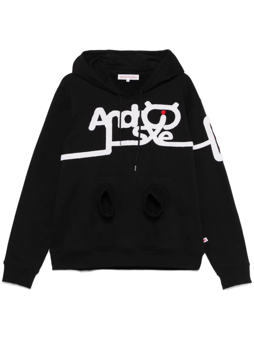 

Худи Android Walter Van Beirendonck, черный