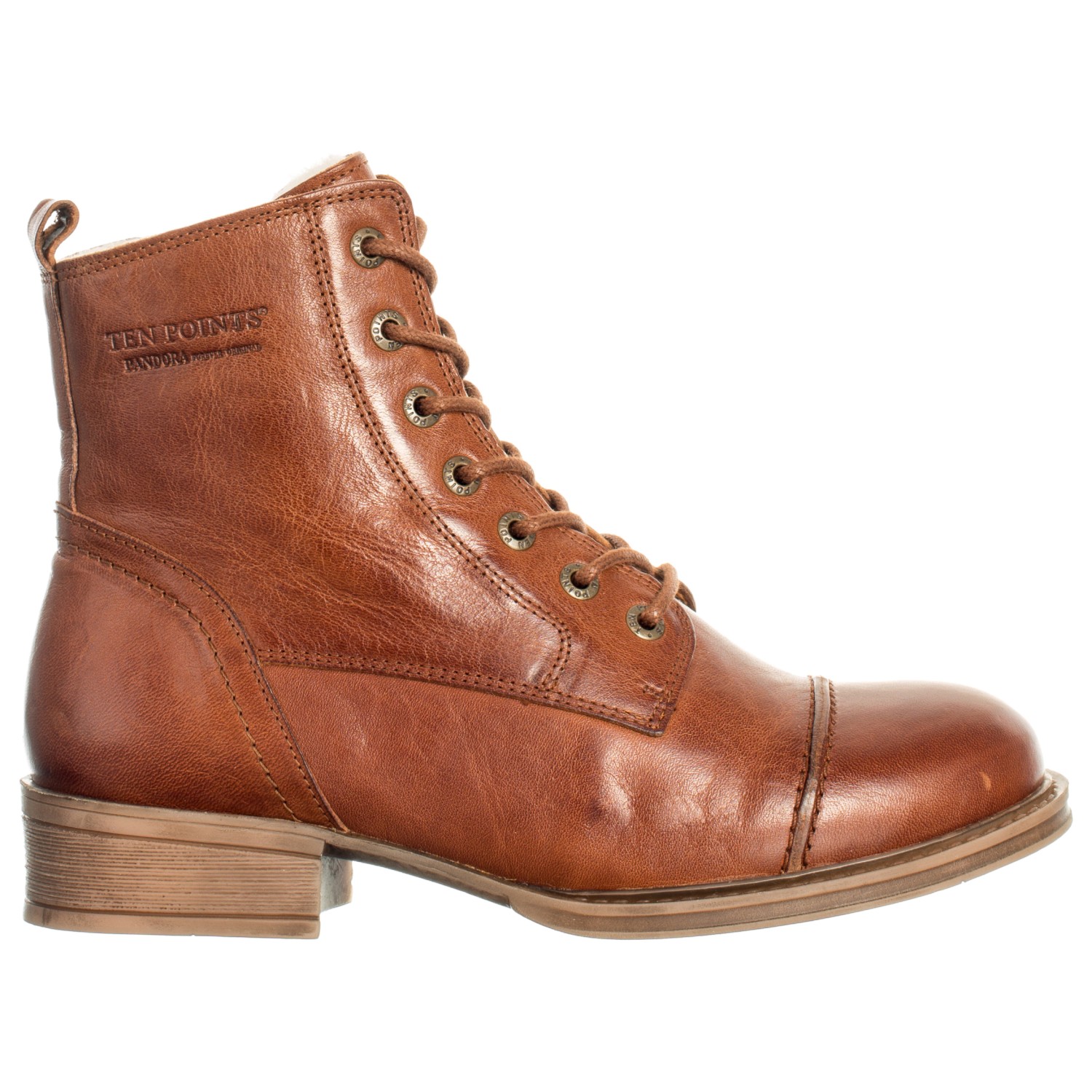 

Зимние ботинки Ten Points Women's Pandora Warm Boots, цвет Cognac