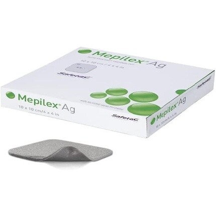 

Mepilex Ag Medic As 10x10см 5шт. Molnlycke