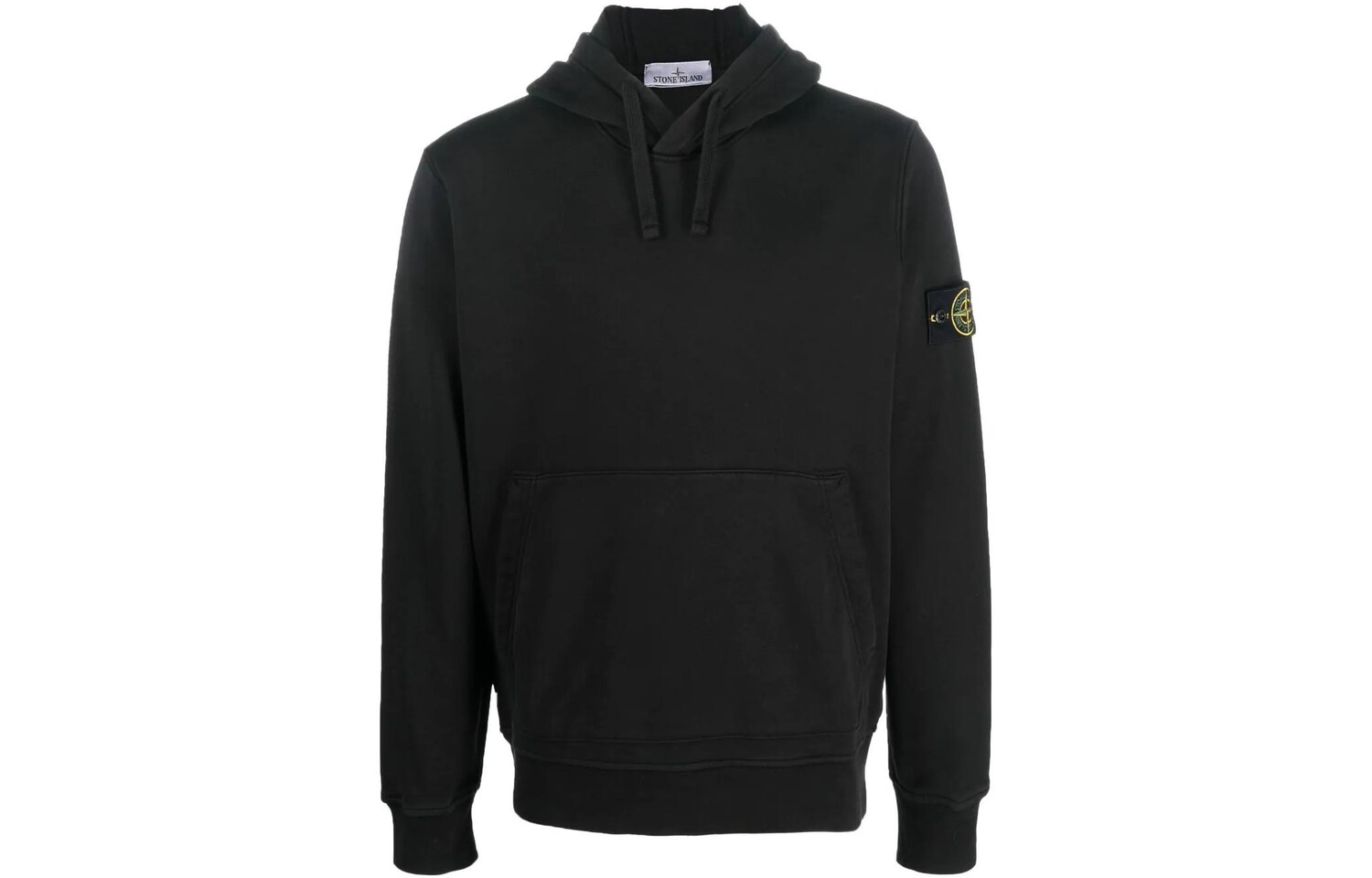 

Толстовка мужская Stone Island Compass-patch Drawstring, черный