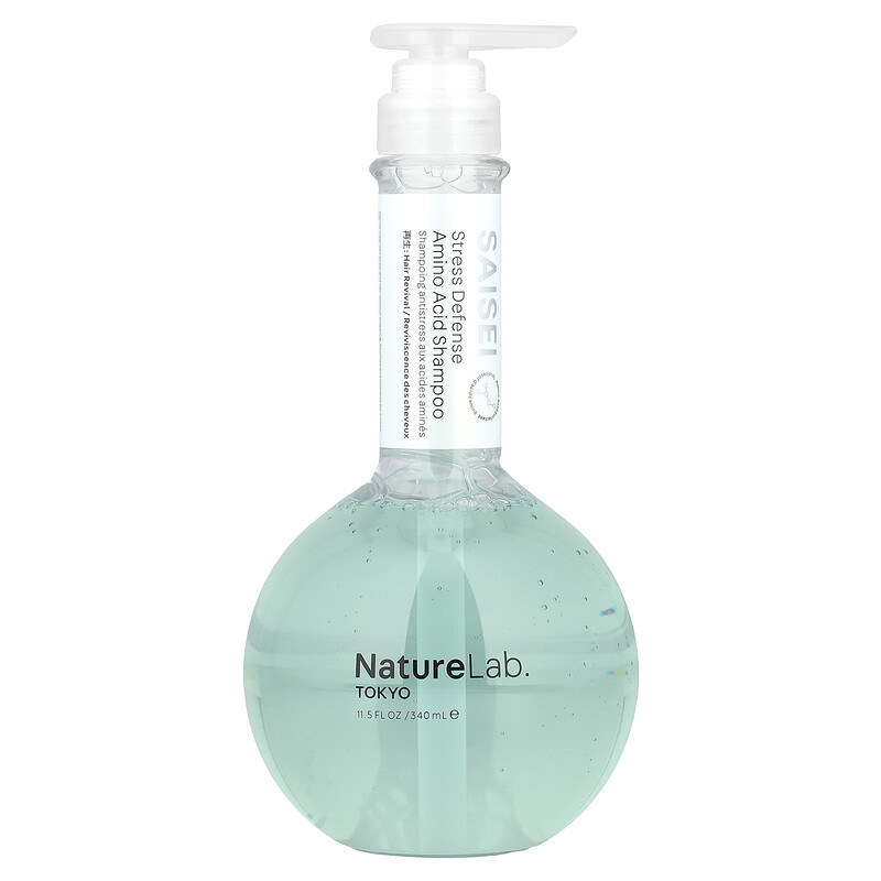 

NatureLab Tokyo, Saisei, аминокислотный шампунь для защиты от стресса, 340 мл (11,5 жидк. Унции)