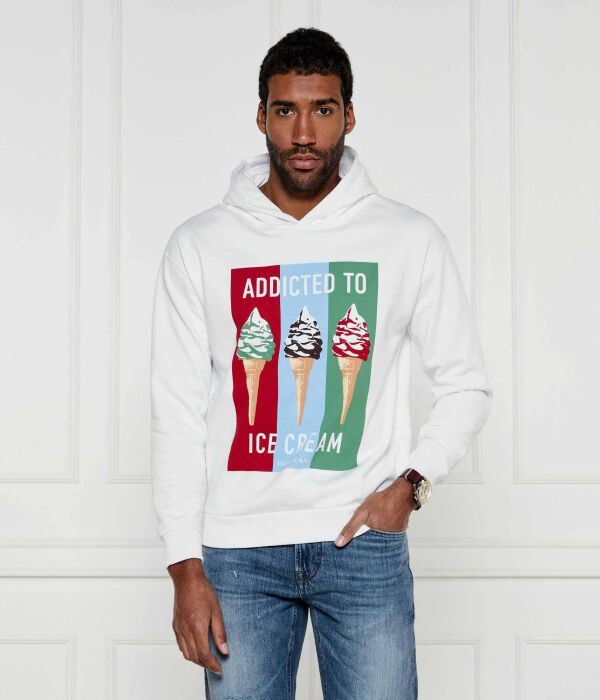 

Толстовка мужская Joop! Jeans с принтом, белый