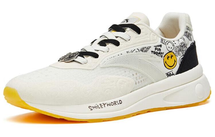 Кроссовки ANTA Casual Shoes Men Low-Top White Black/Yellow — фото 2