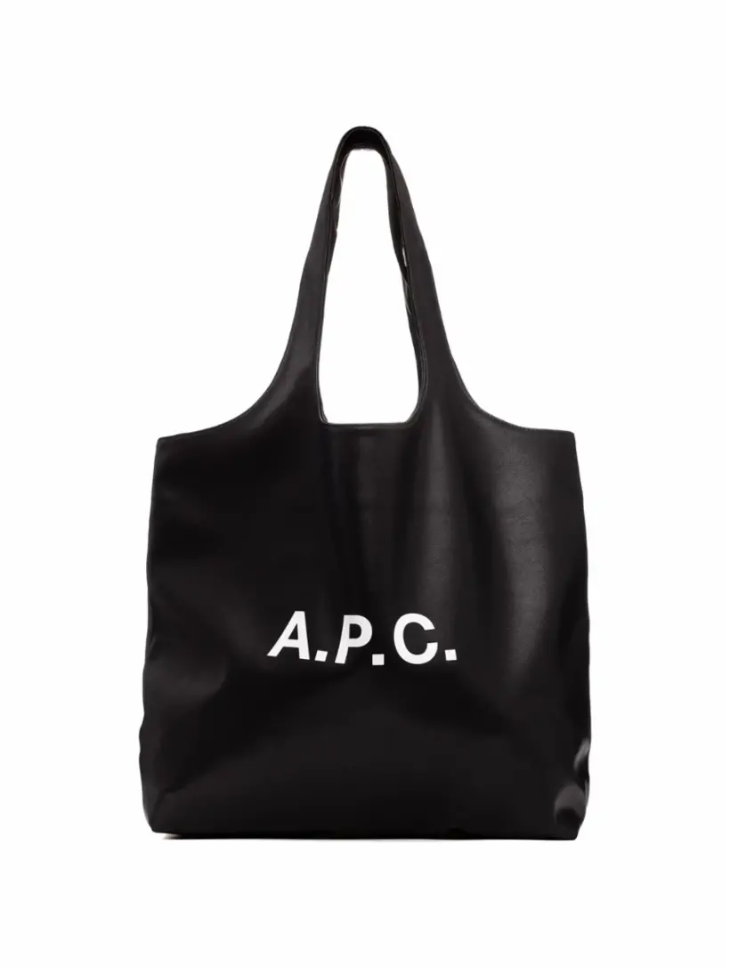 

Сумка-шоппер с логотипом A.P.C., черный