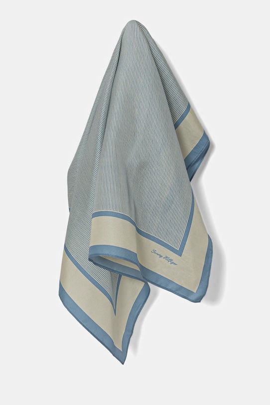 

Шелковый шарф Tommy Hilfiger, синий