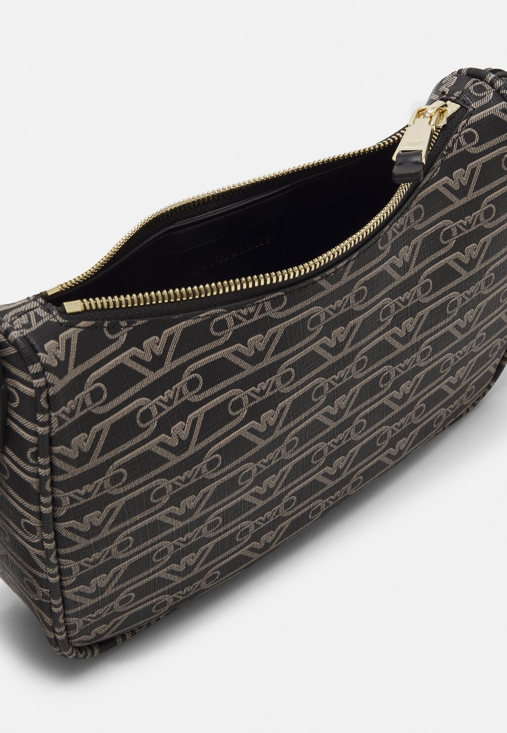 

Сумка через плечо BAGUETTE MONOGRAM Emporio Armani, черный