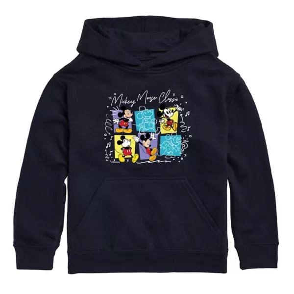 

Классическая толстовка с капюшоном Микки Мауса для мальчиков 8-20 лет Disney, синий