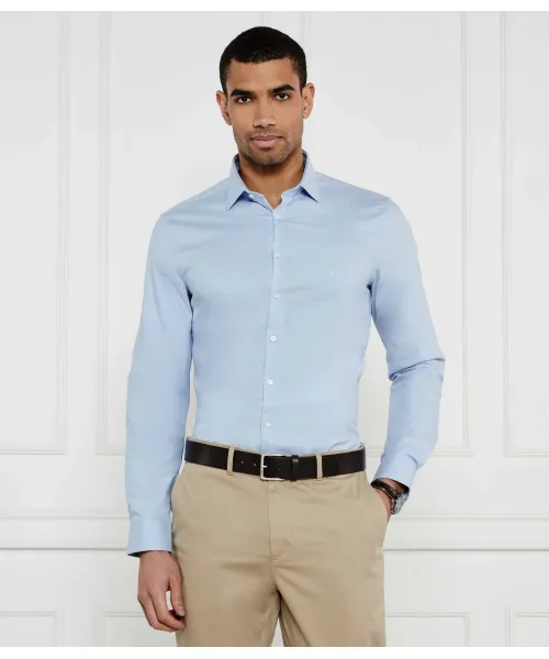 

Рубашка Slim fit Calvin Klein, синий