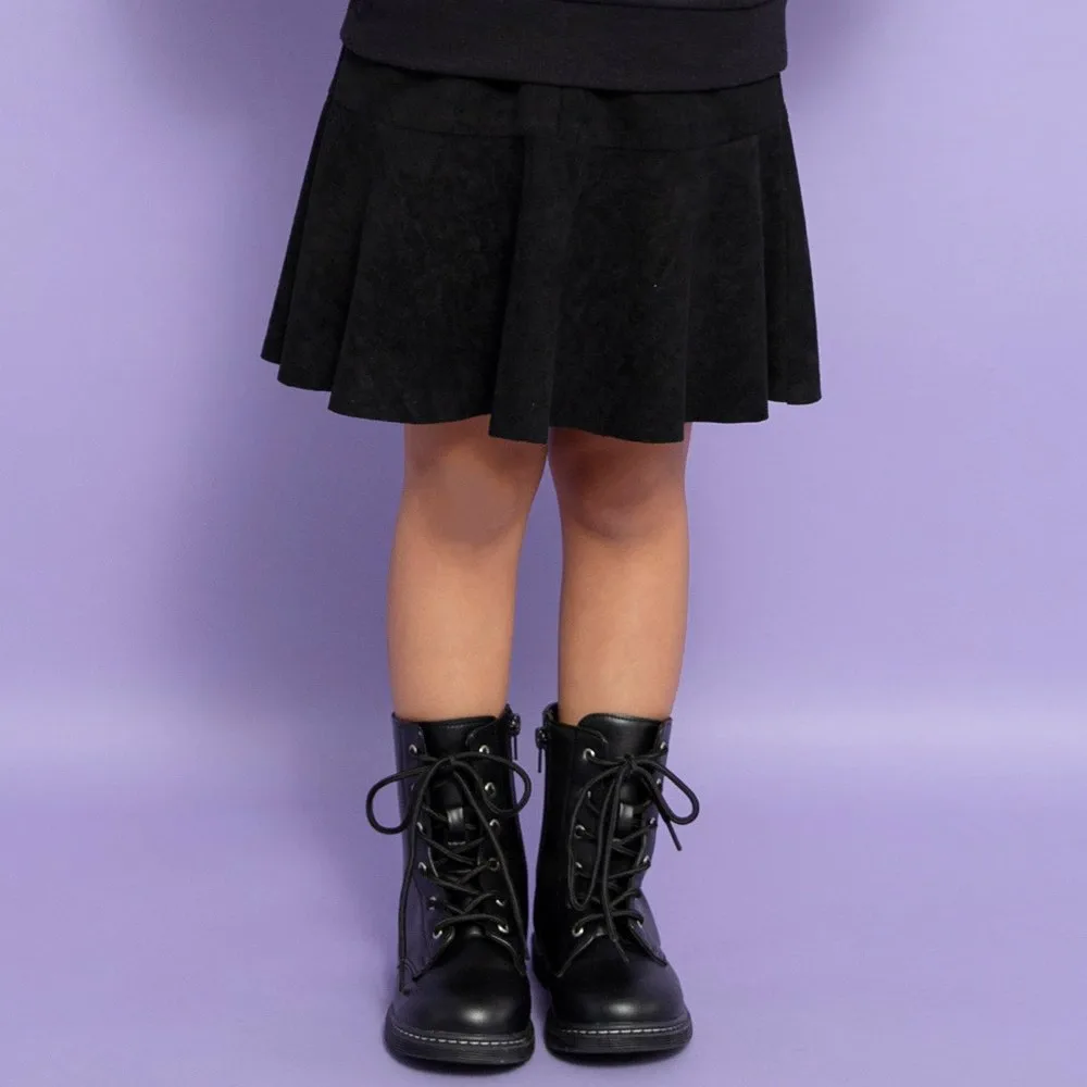Замшевая юбка Branshes, black — фото 3