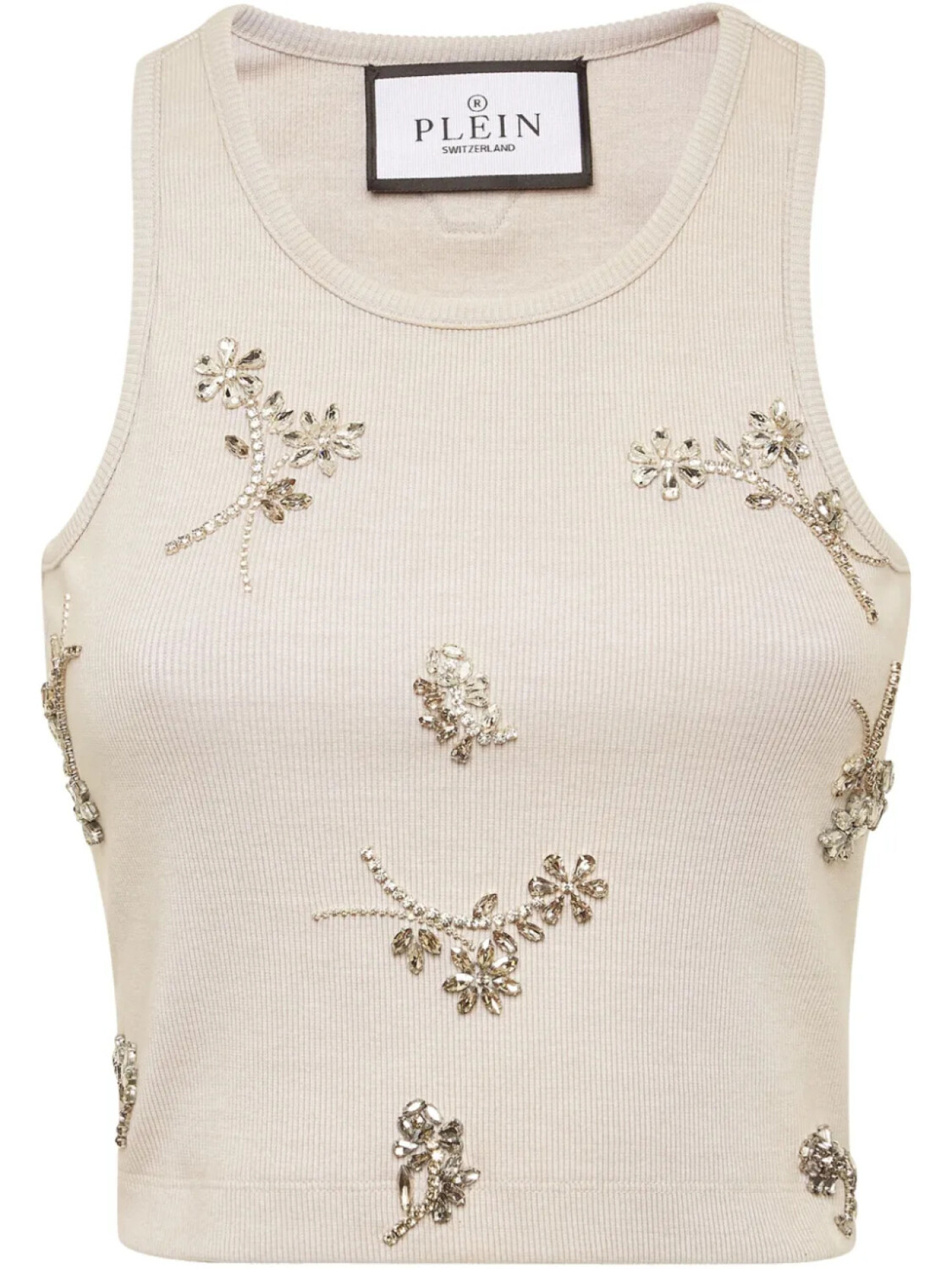

Футболка Philipp Plein Flowers, нейтральный