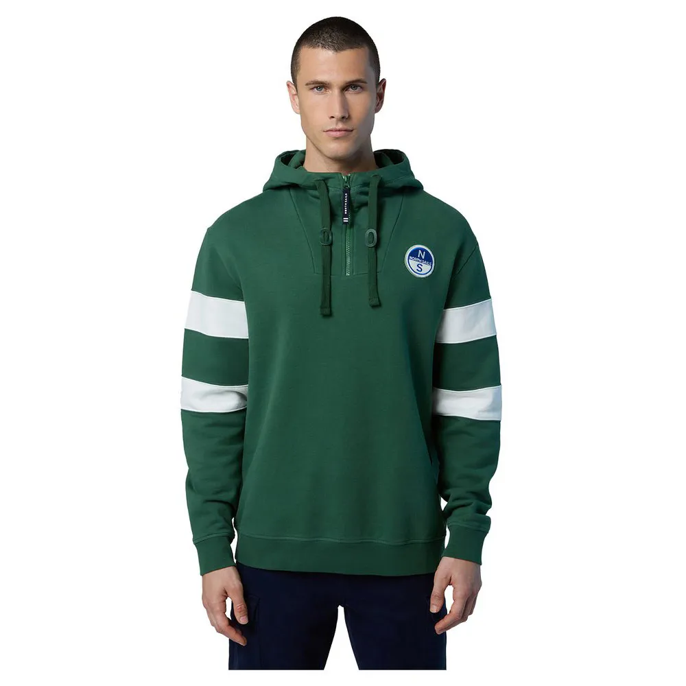 

Худи North Sails Logo, зеленый