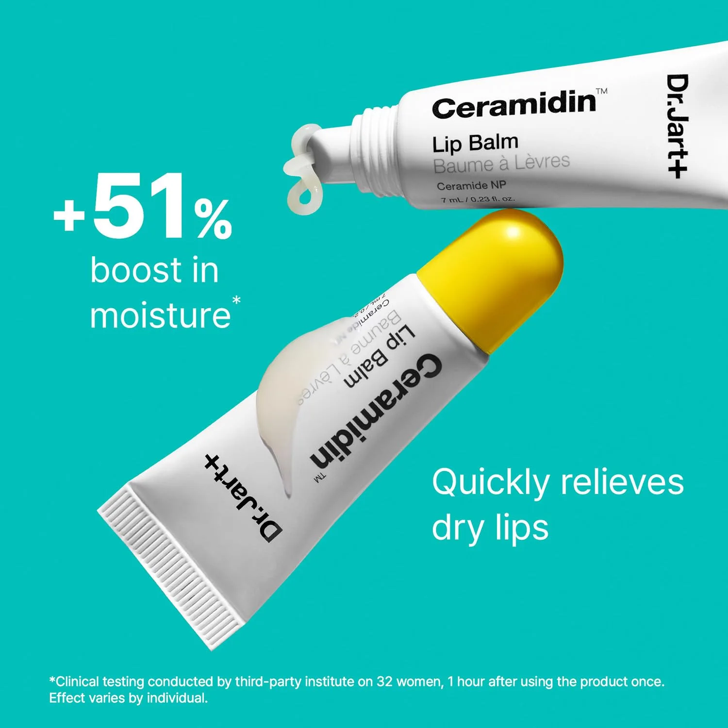 Набор для путешествий Dr.Jart+ Ceramidin Travel Essentials - увлажняющее трио для сухой кожи с керамидами | Крем для лица, тканевая маска и бальзам для губ | Корейский набор для ухода за кожей — фото 4