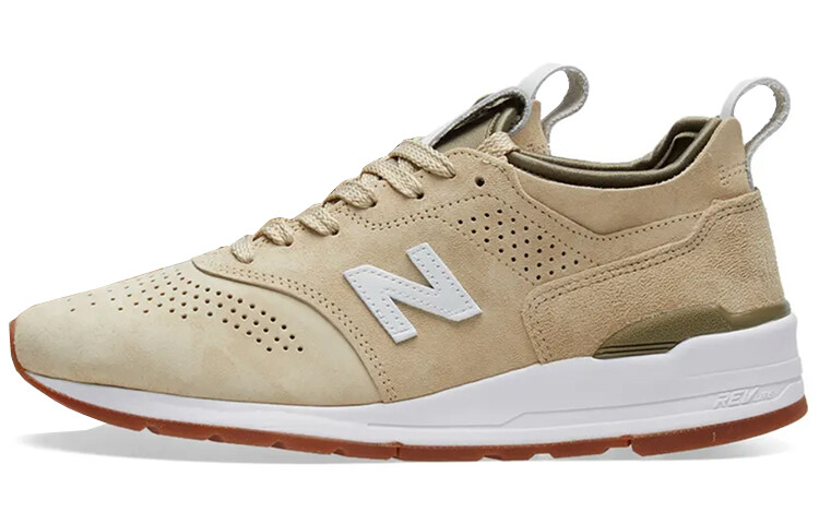 

Кроссовки NB 997 унисекс с низким верхом светло-бежевого цвета New Balance