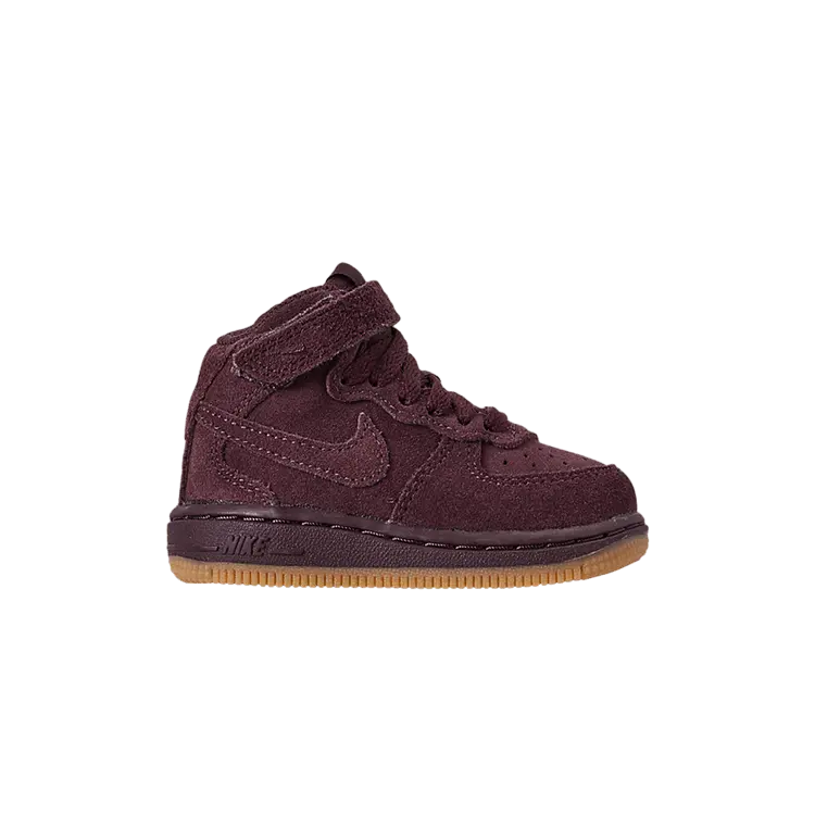 

Кроссовки Nike Force 1 Mid Lv8 TD 'Burgundy Crush', коричневый