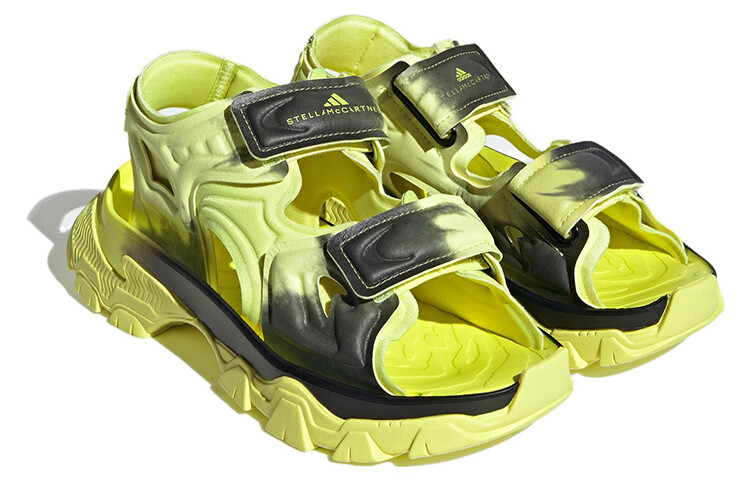 Женские сандалии Hika Outdoor от Stella McCartney X «Frozen Yellow» Adidas — фото 3