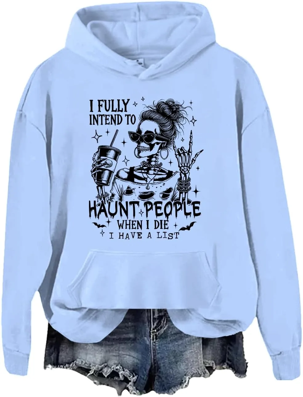 

Толстовка I Fully Intend To Haunt People
