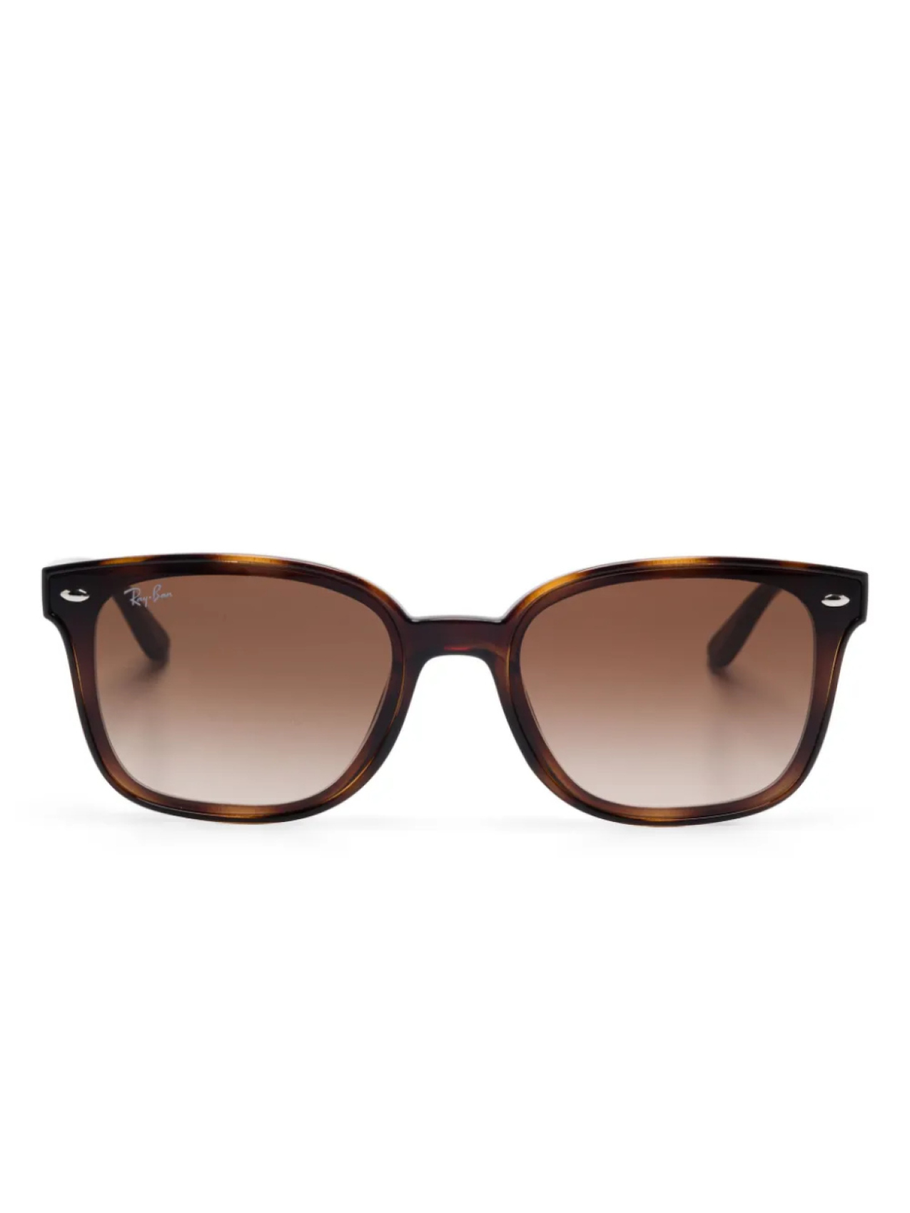 

Солнцезащитные очки в квадратной оправе Ray-Ban, коричневый