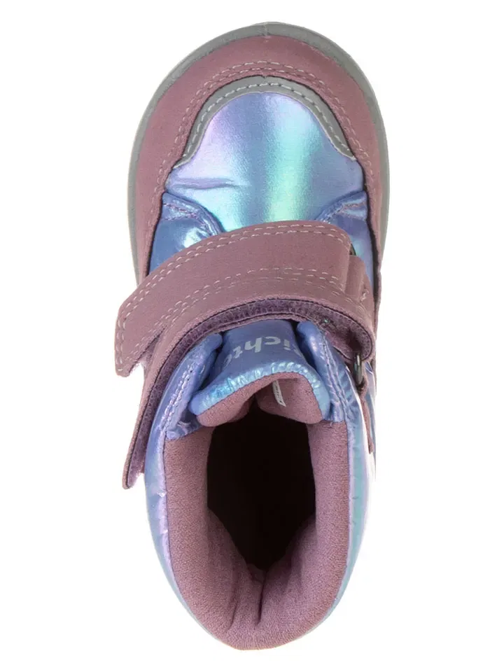 Ботинки с мембраной, Richter Shoes, розовый/лиловый — фото 4