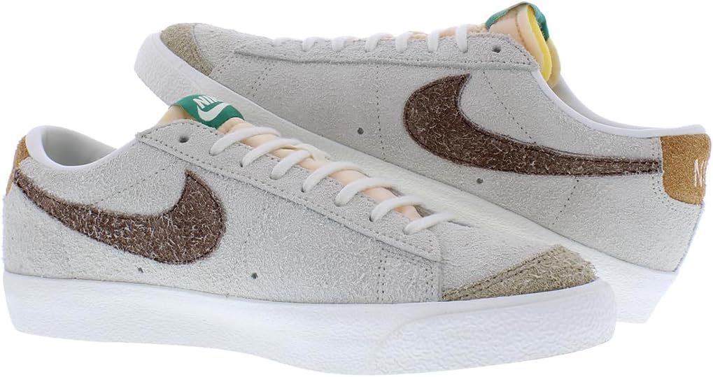 Баскетбольные кроссовки Nike Blazer Low 77 для мужчин, Coconut Milk/Multi/Color/Sail — фото 4