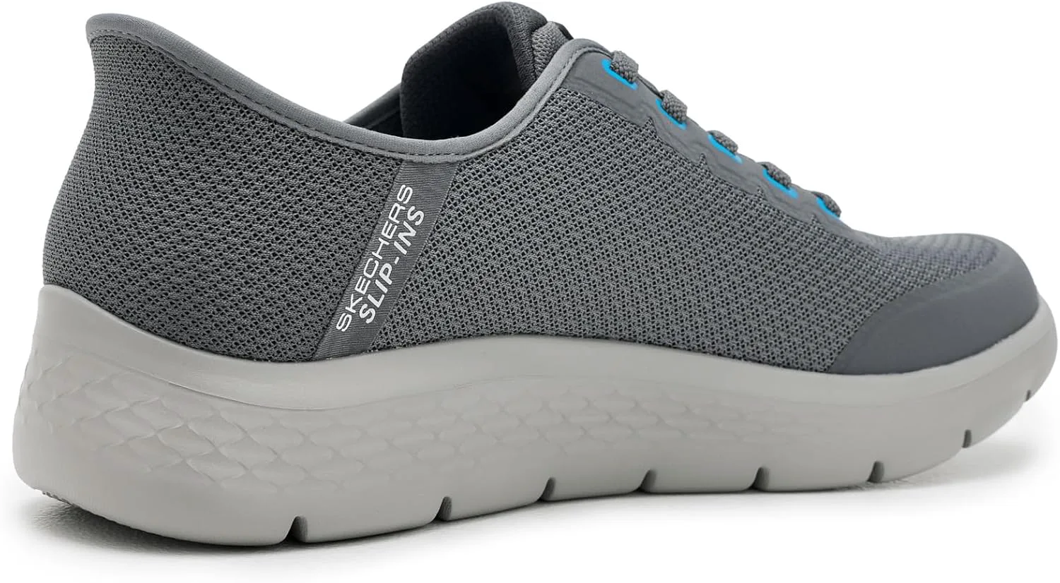 Мужские слипоны Skechers Go Walk Flex Netro без использования рук — фото 3