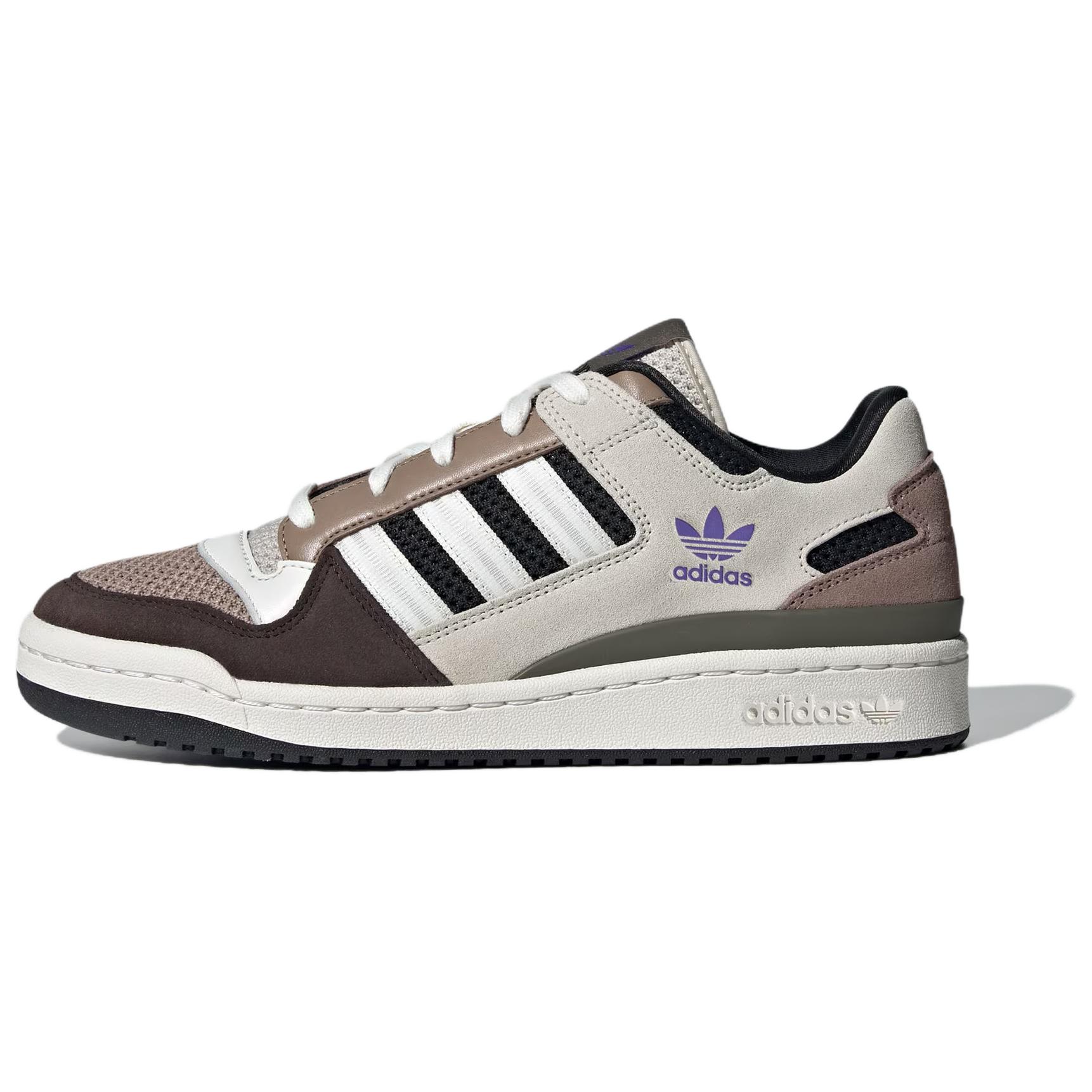 

Кроссовки adidas originals FORUM Skateboarding Shoes Unisex Low-top Pink Brown/white/clear Brown, белый