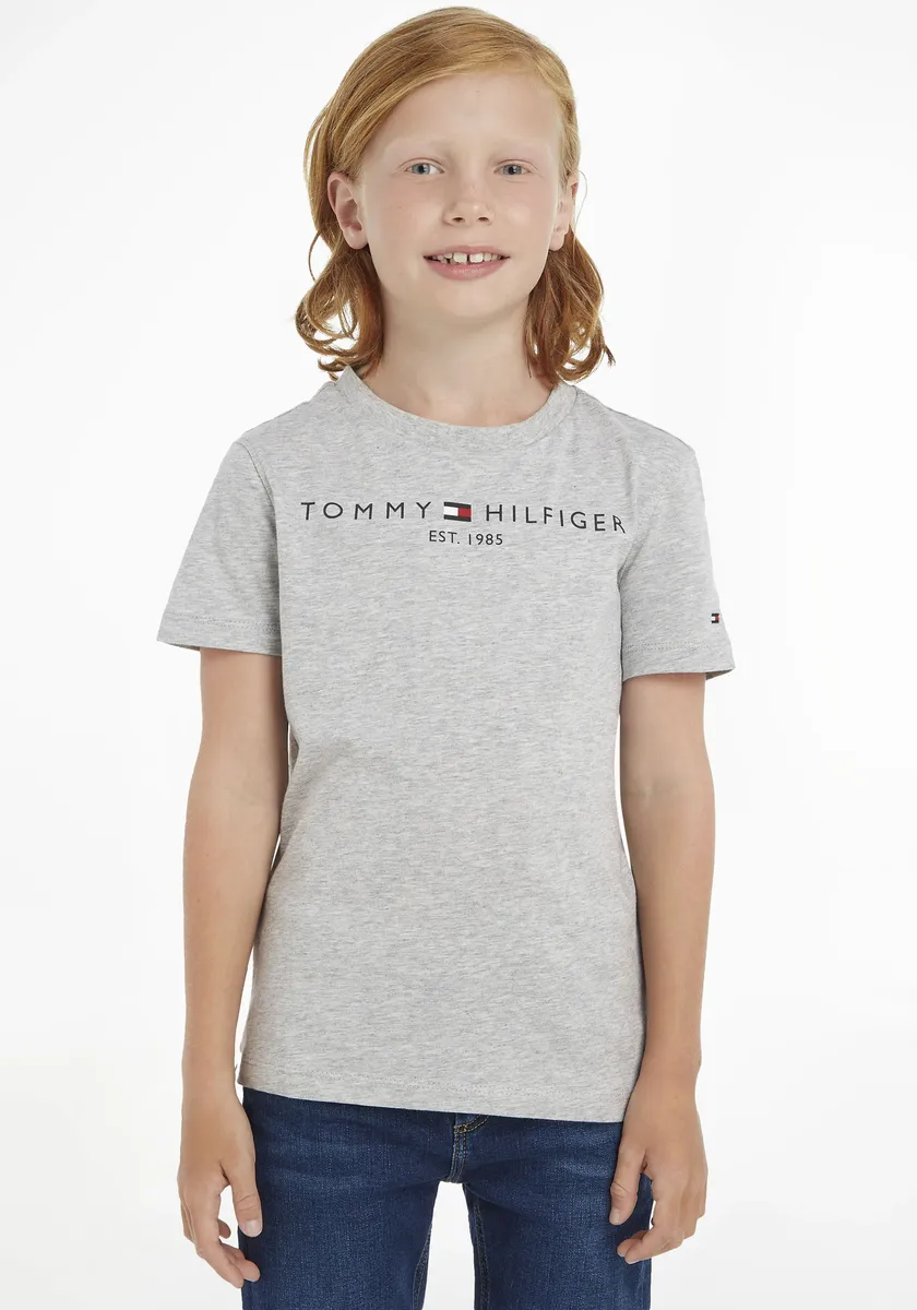 

Футболка Tommy Hilfiger "ESSENTIAL TEE" для мальчиков и девочек, цвет Grau-Meliert