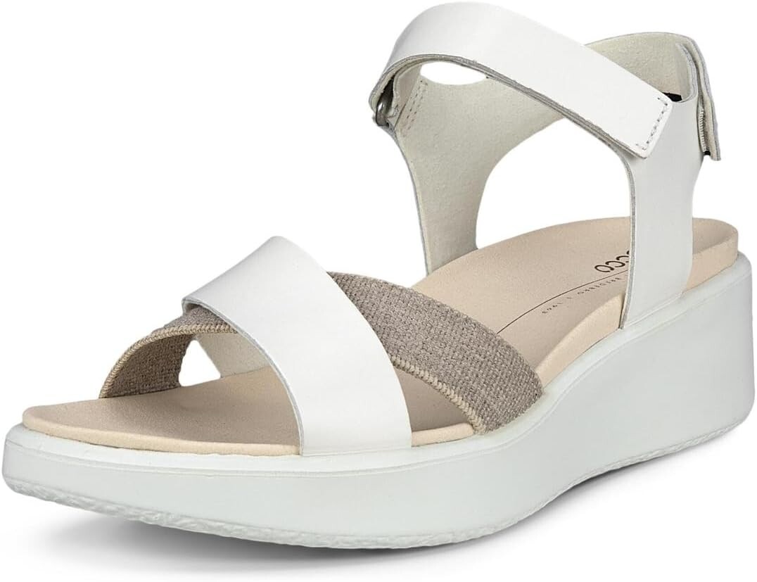 

Сандалии ECCO Flowt Wedge Luxury Crossband, белый